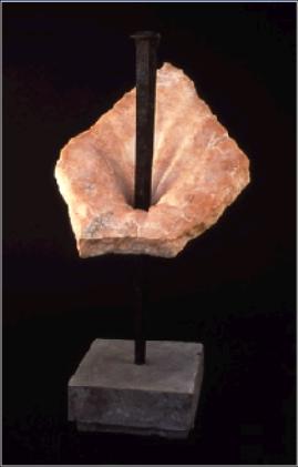 Contradiction 1 rotblatt stone sculpture