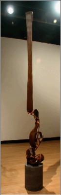 Contradiction 6a bronze sculpture by Daniel Rotblatt